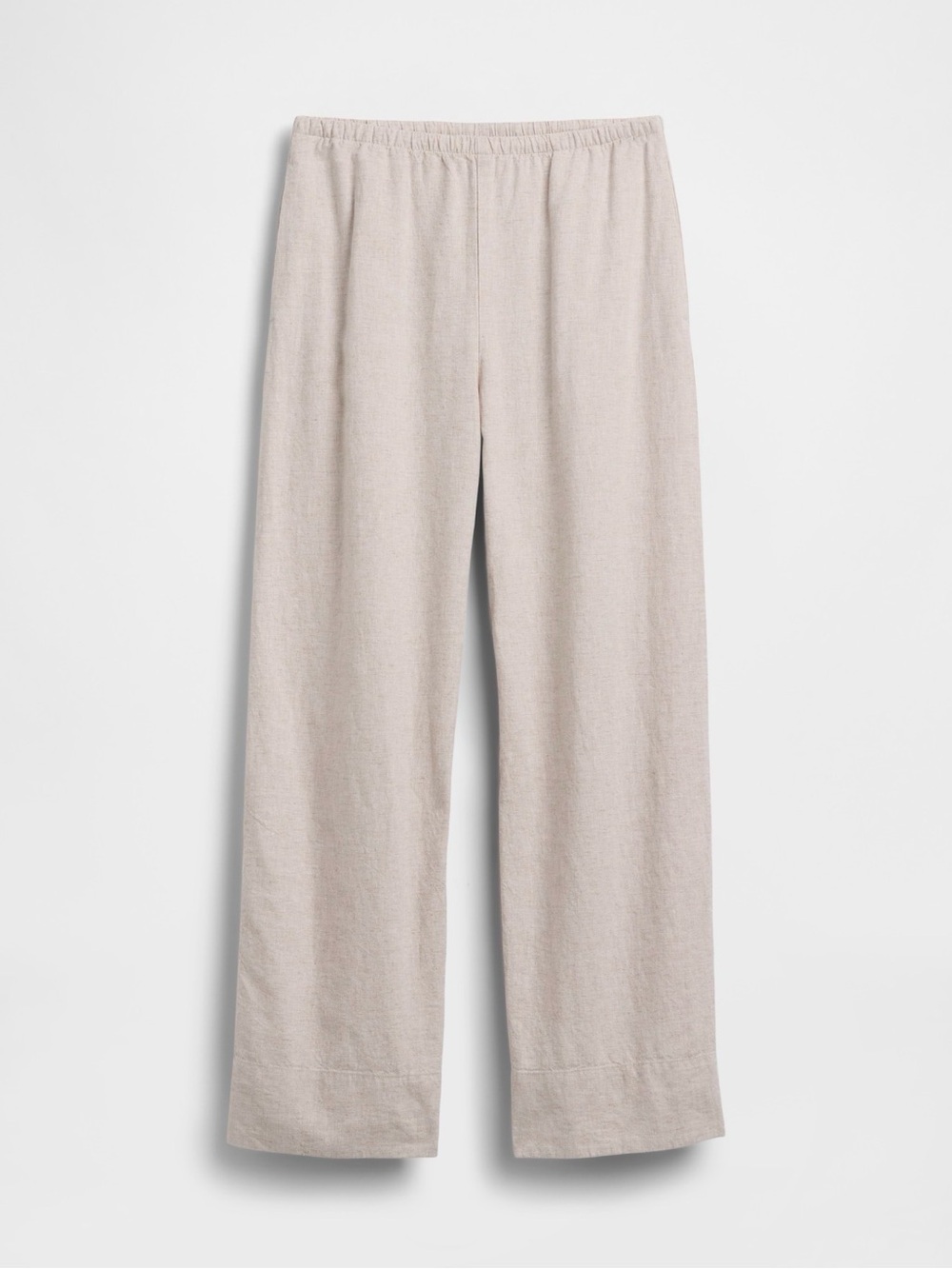 Gap linen blend easy wide length pants - Picture 4 of 8